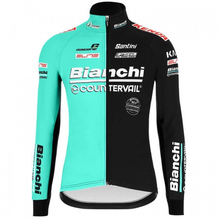 Maillot vélo 2020 Bianchi Countervail Manches Longues N001